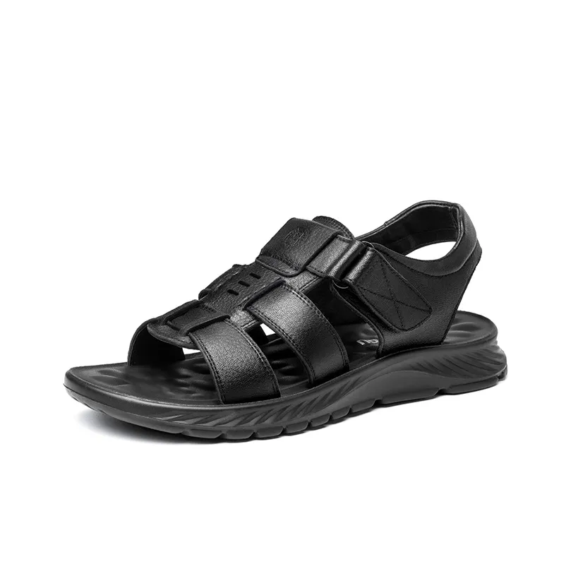 LAORENTOU Beach Sandals Men's Black