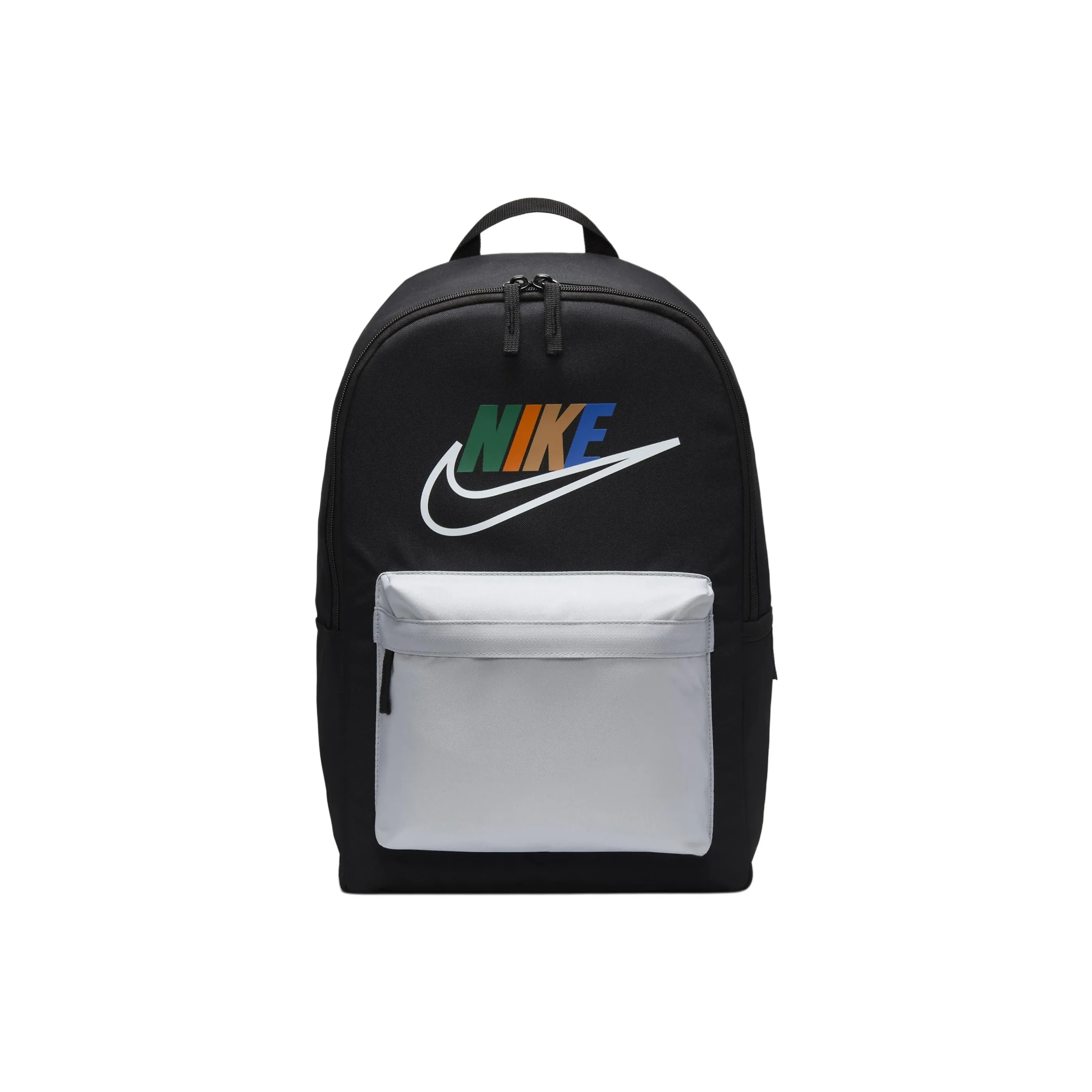 Nike Heritage Polyester Backpack Regular Unisex Black Найк Heritage Полиэстер Рюкзак Стандартный Унисекс Черный