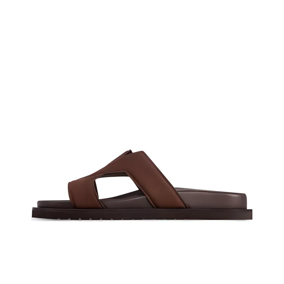 LOUIS VUITTON Oasis Slide Slippers Men's Brown