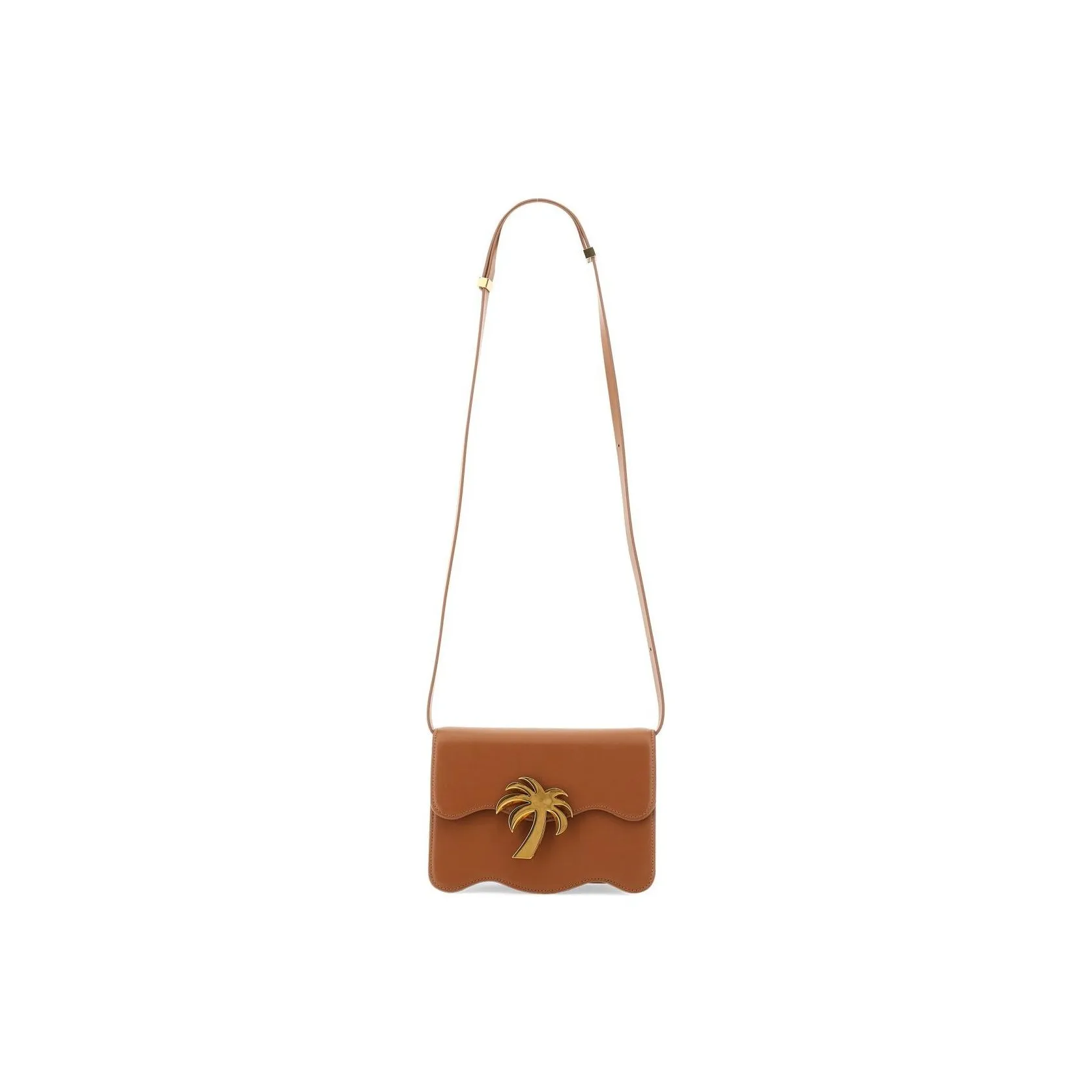 PALM ANGELS Palm Tree Logo Plaque Shoulder Bag