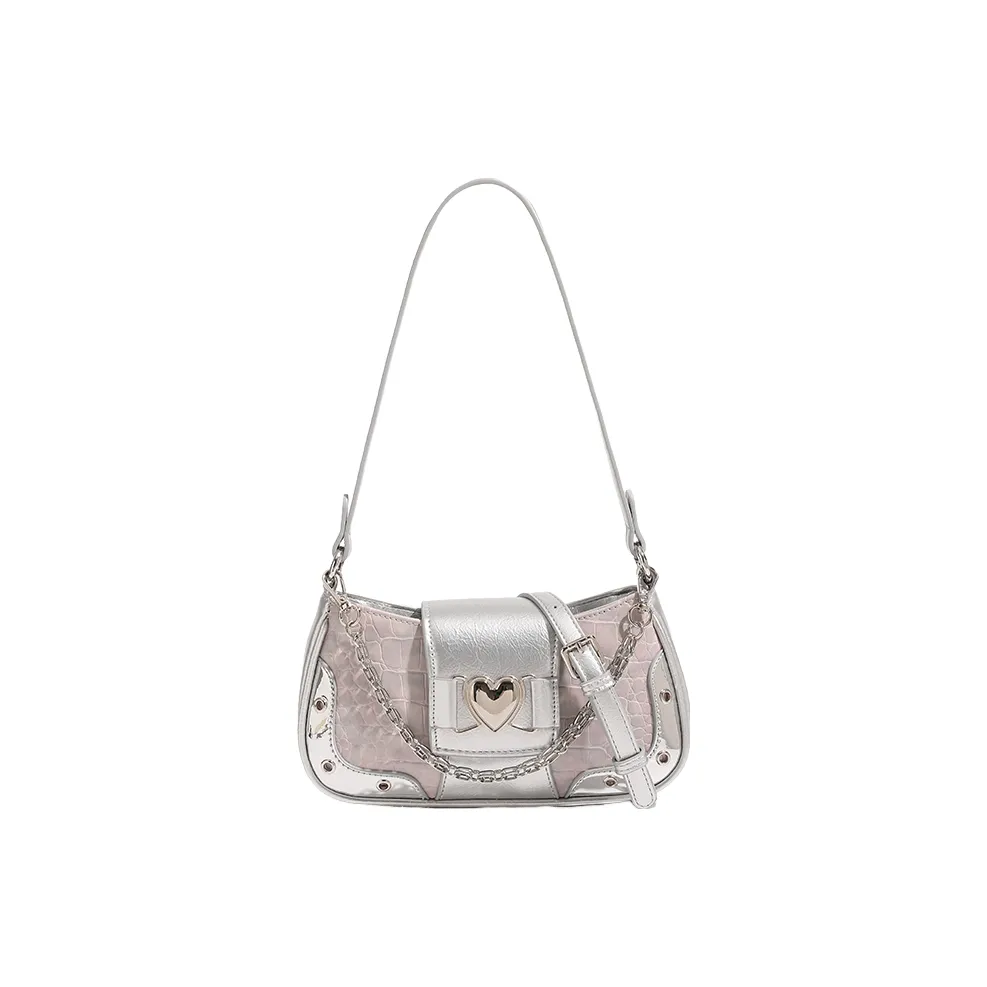 NATTY PU Shoulder Bag Medium Size Women's Multicolor