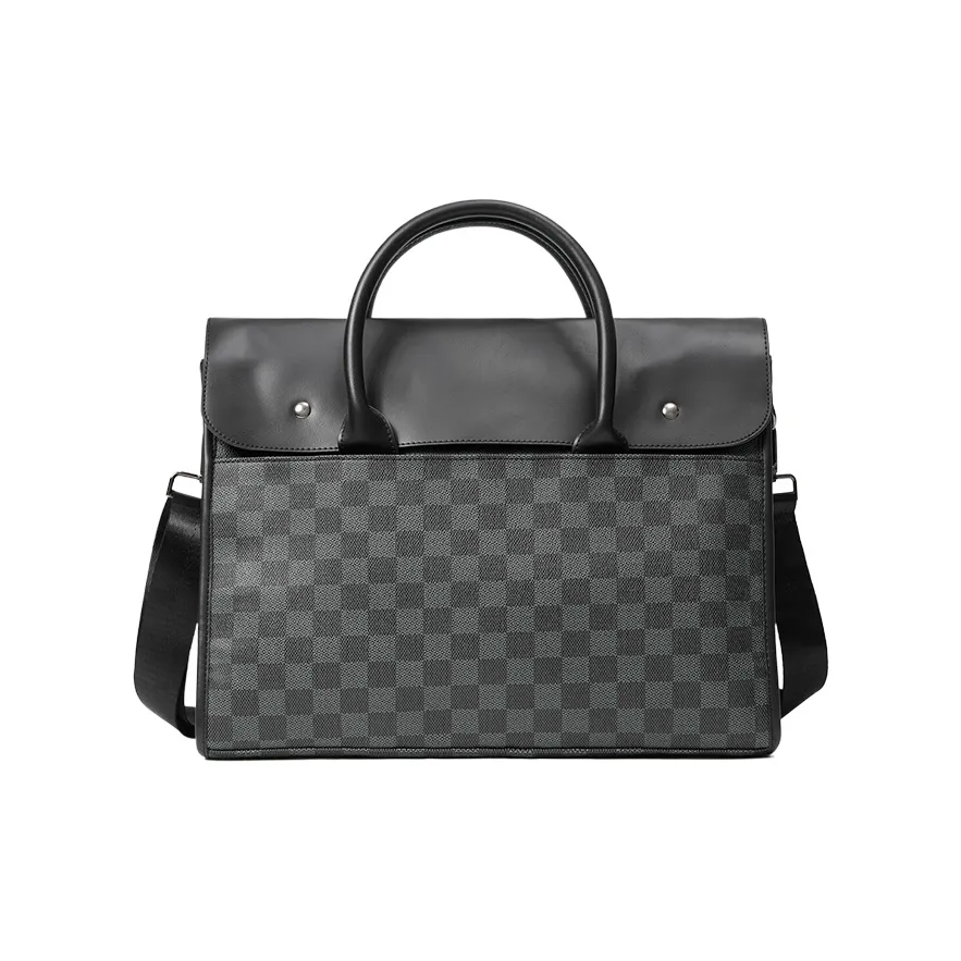 CARTELO PVC Ручная сумка Сумка через плечо Ноутбук Сумка Доска для ноутбука Обычная Мужская Черная