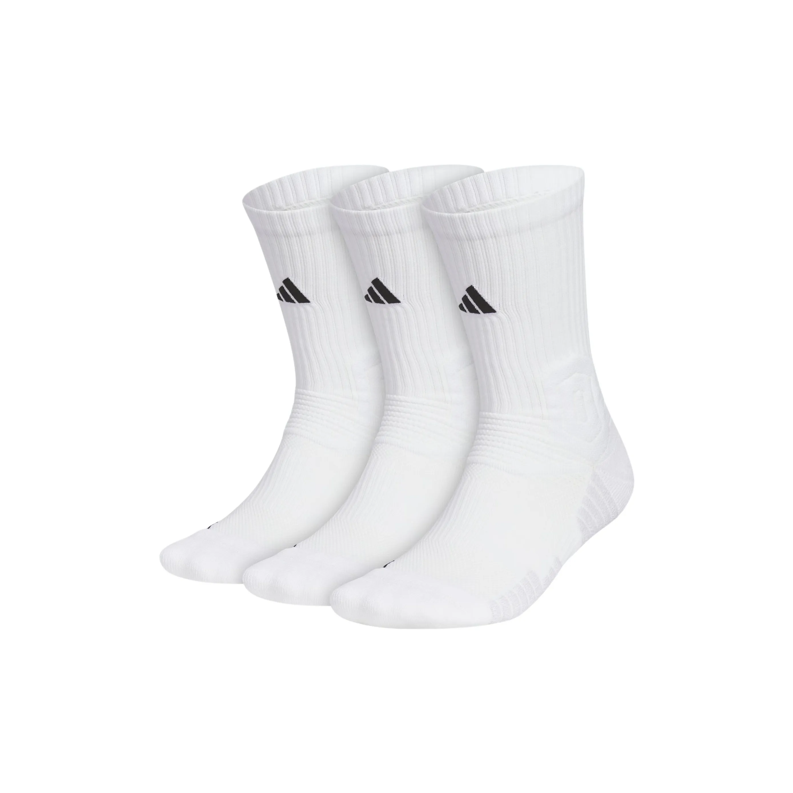 Adidas BASKETBALL CREW SELECT SOCK Basketball Socks Unisex 3 Pack White