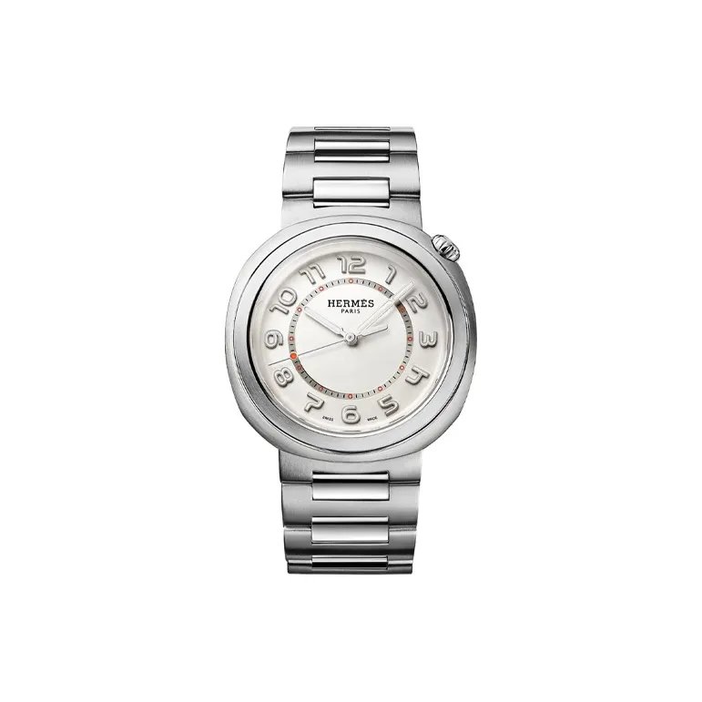 HERMES Wrist Watch Automatic Mechanical Movement Stainless Steel Watchband 36mm Silver Dial Women's Watch