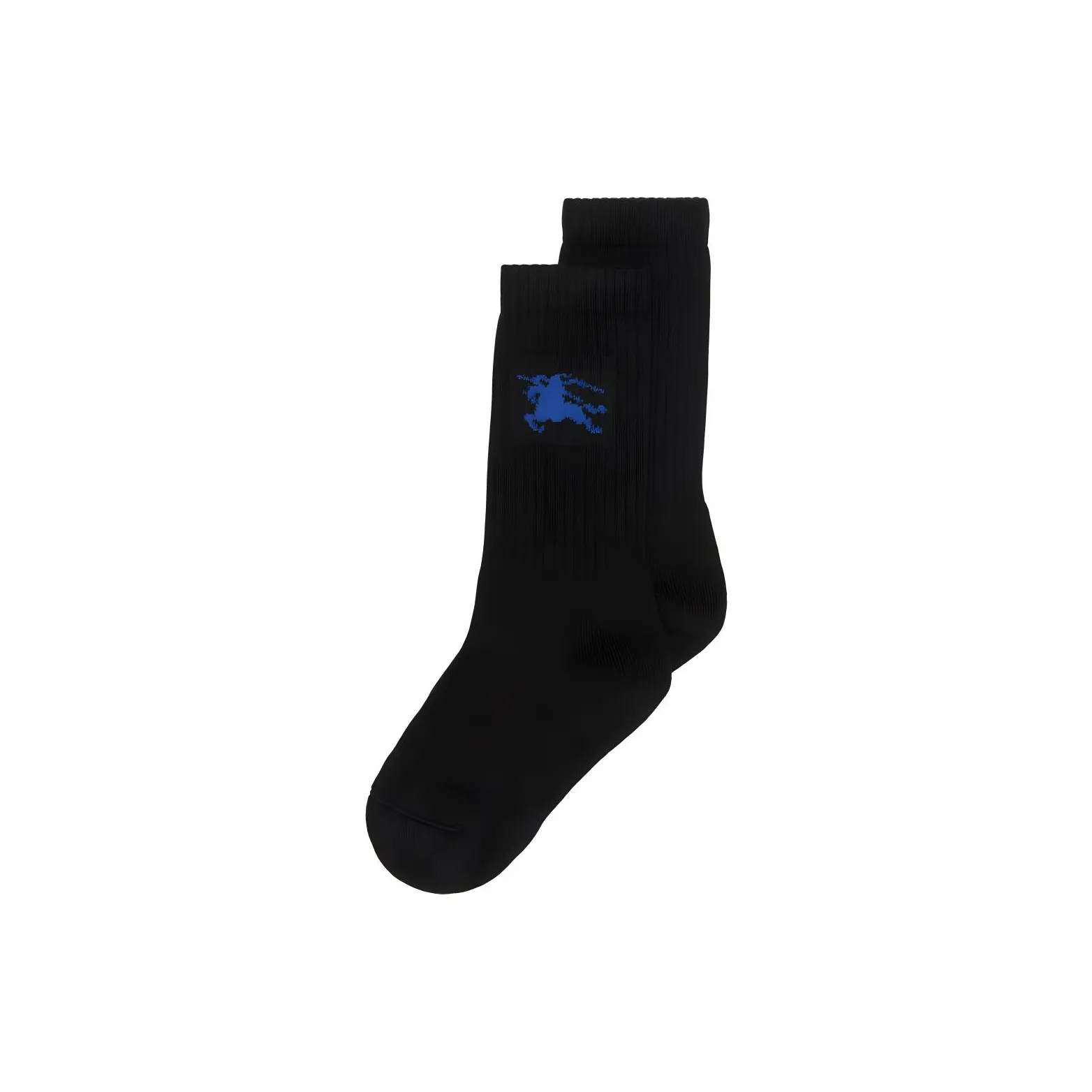 Burberry SS24 Mid Calf Socks Women's 1 Pack Black