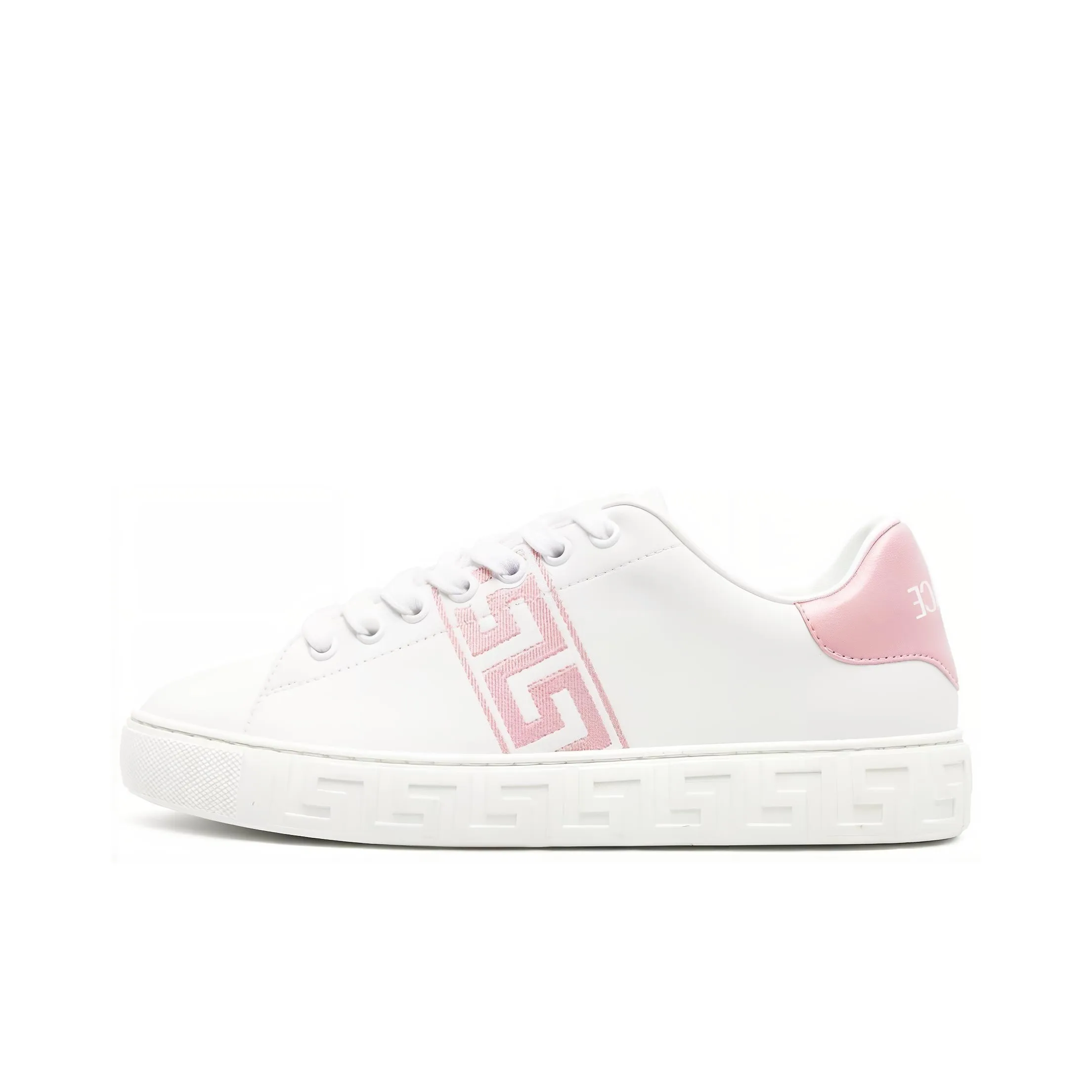 VERSACE Greca embroidered been Sneakers