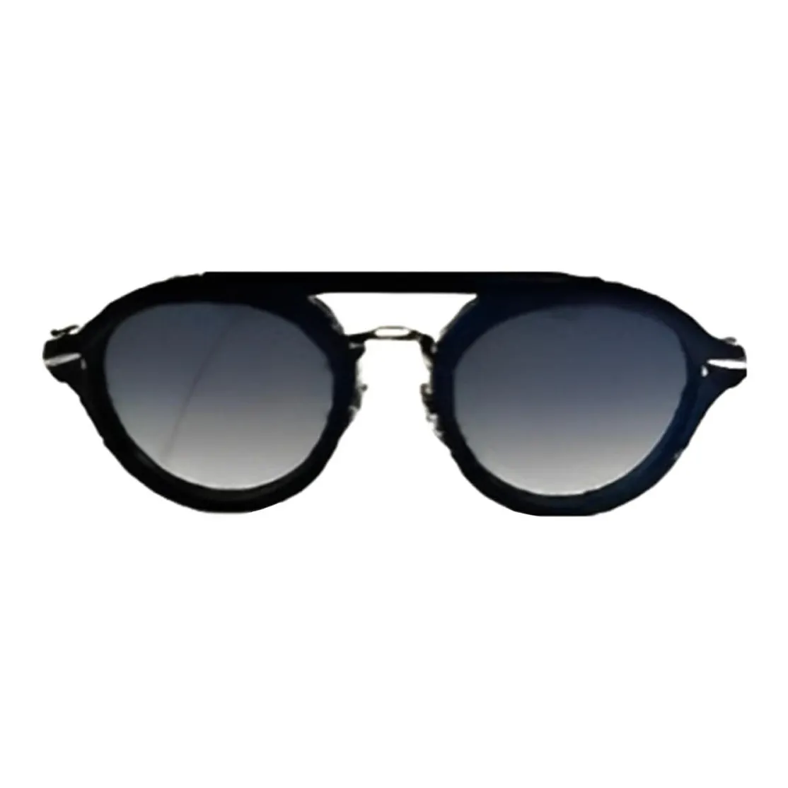 Chrome Hearts Aviator Sunglasses Unisex Black