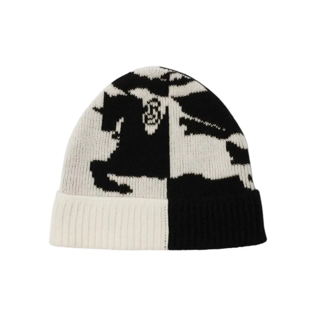 Burberry Кашемир Полиамид Шапки-бини Унисекс Черный Белый
