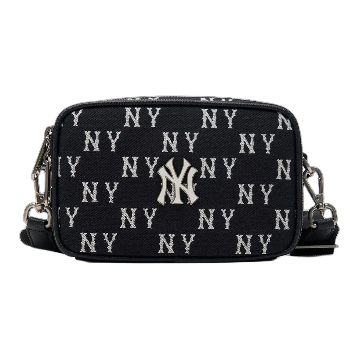 MLB Cotton And Polyester Blend One Shoulder Handbag Crossbody Bag Regular Unisex Black