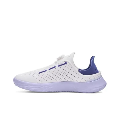 Under Armour Ua Flow Slipspeed Повседневная обувь Низкий топ Белый фиолетовый Унисекс