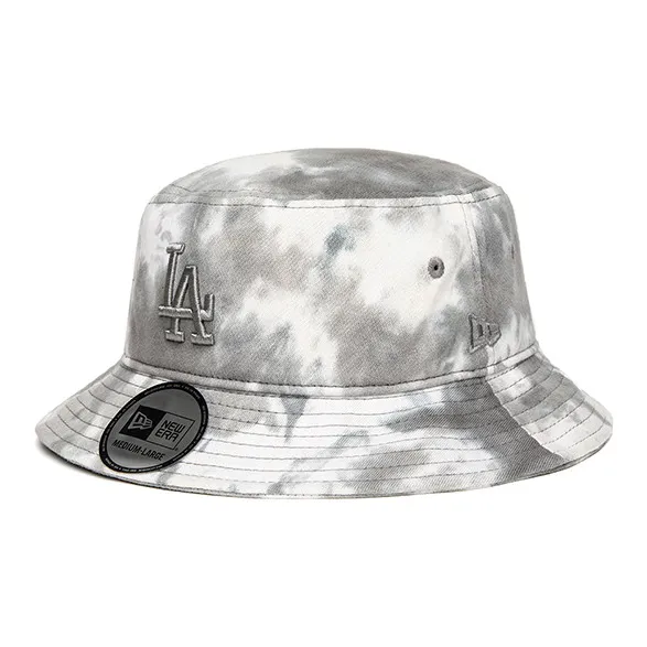 New Era Cotton, Polyester Bucket Hats Unisex Gray