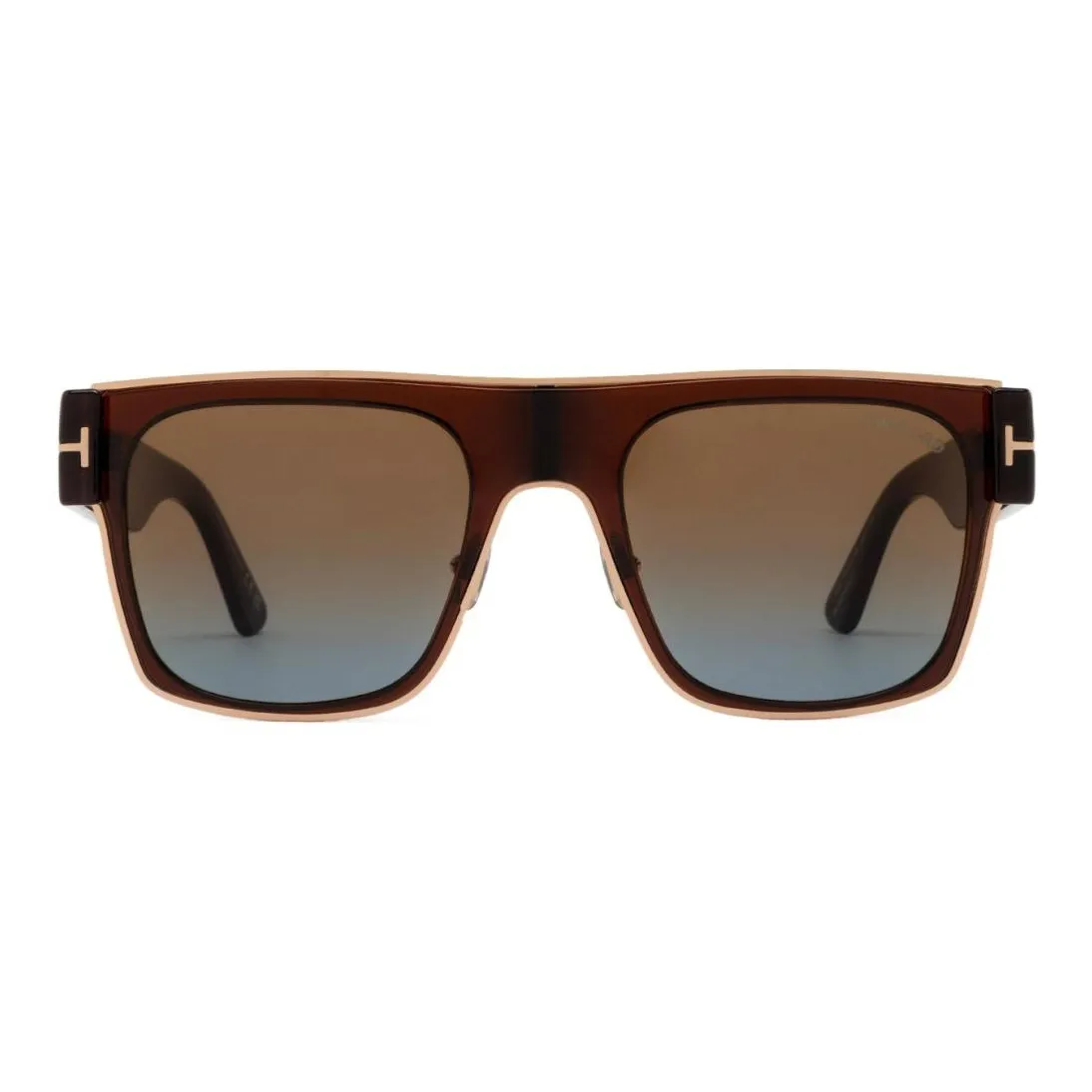 TOM FORD Edwin Rectangular Frame Sunglasses