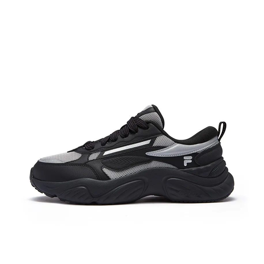 FILA FUSION Conch Dx Low Top Черный Серый Мужской массивные кроссовки