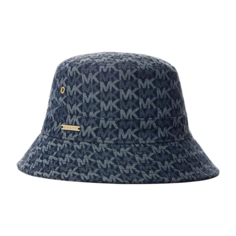 MICHAEL KORS Cotton Bucket Hats Women's Denim Blue