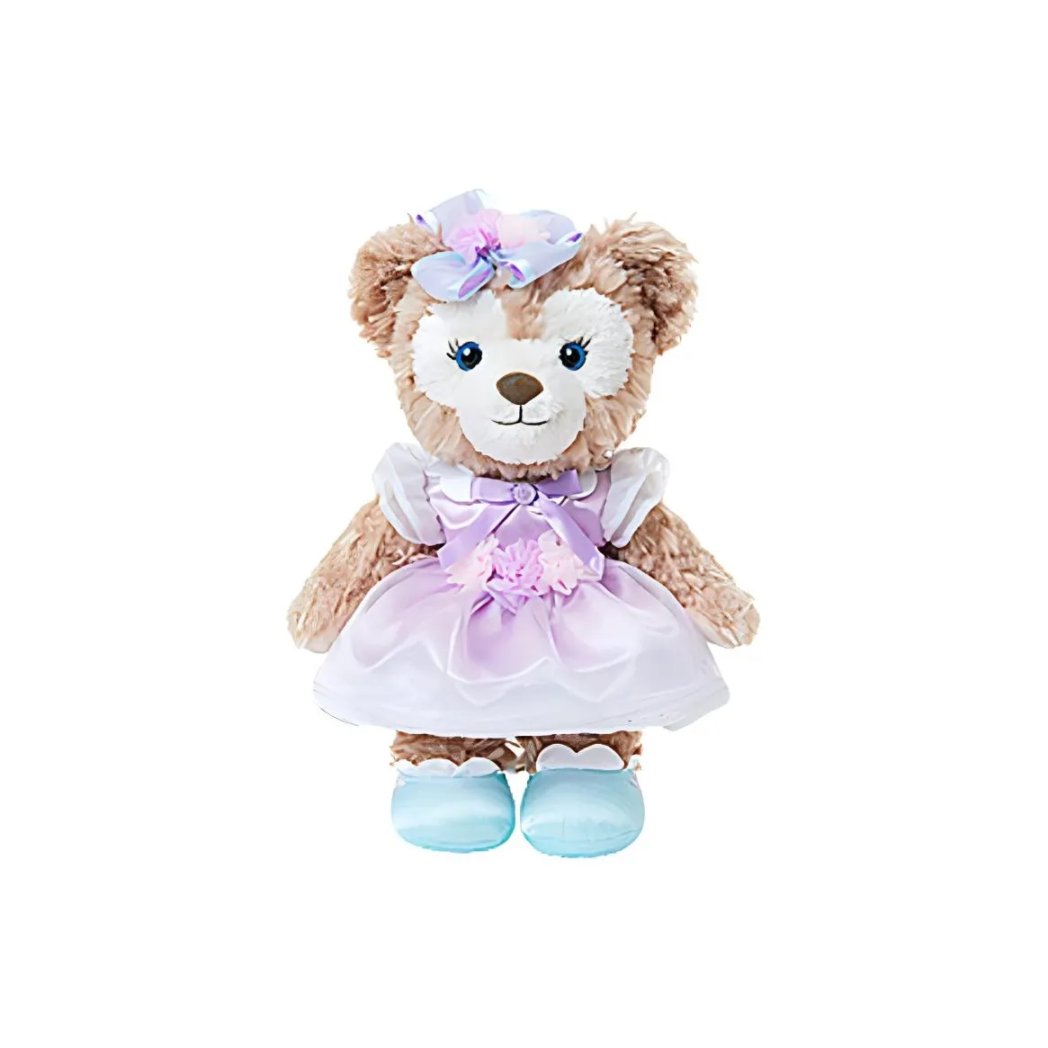 Disney 2023 Spring ШеллиМэй Duffy and Friends Фиолетовый Куклы Плюшевая кукла 19,5 см Высота