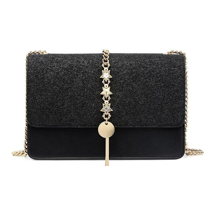 TUCANO Прочная ПУ (полиуретан) Сумка через плечо Стандартная Женская Классическая Черная