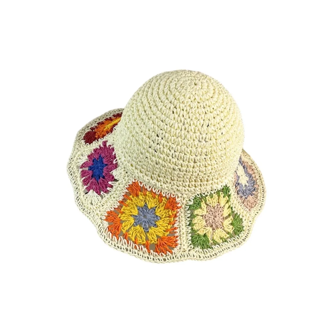 Fishing For Bears Соломенная плетеная шляпа ведрообразной формы Женская