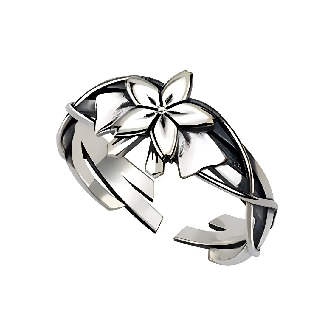 Ингюнши Официальный Таффета Authentic Collaboration Кольцо OF Numerical Erosion Мерч по IP