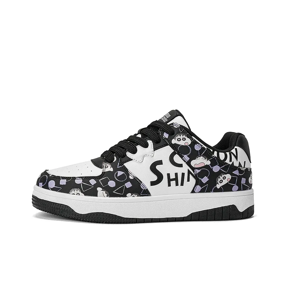 Crayon Shinchan Низкие кроссовки для скейтбординга унисекс