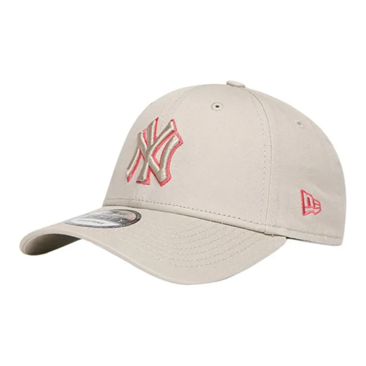 New Era Хлопок Полиэстер Кепки Унисекс Бежевый