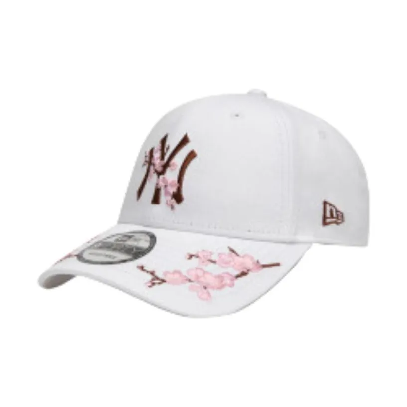 New Era Хлопковые кепки унисекс белые