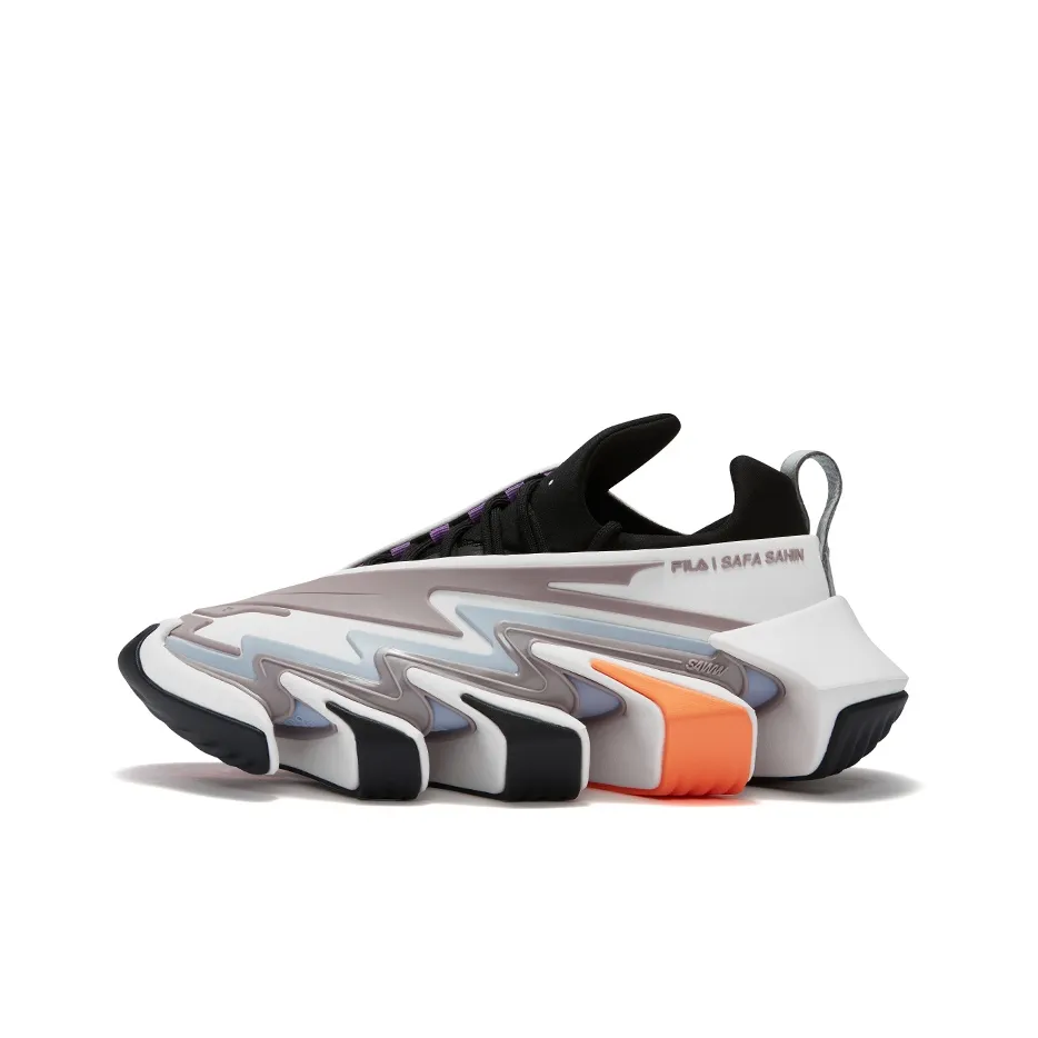 SAFA SAHIN x FILA FUSION Low Top Casual Running Shoes Women's Black White