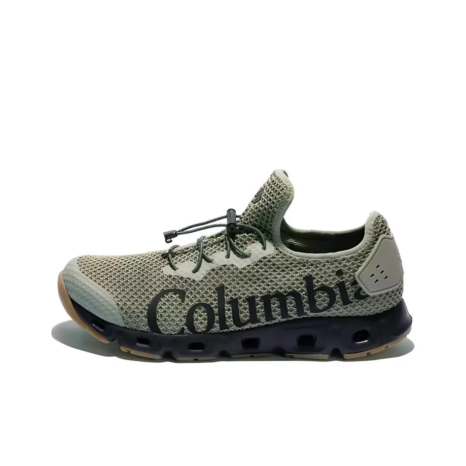 Columbia TURBO VENT 2 Slip Resistant River Trekking Shoes Men's Green