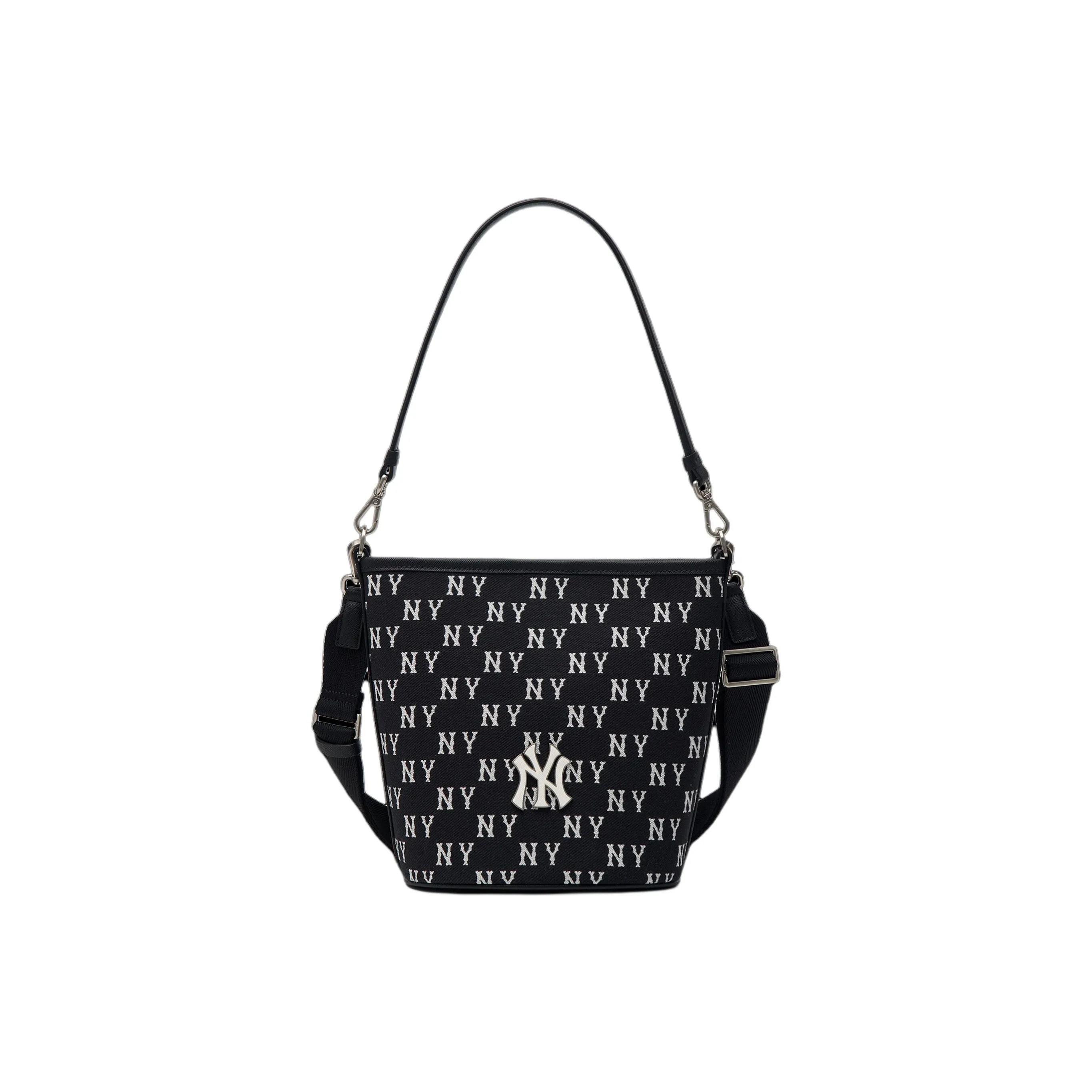 MLB Cotton Bucket Bag, Shoulder Bag, Crossbody Bag, Handbag Regular Unisex Black