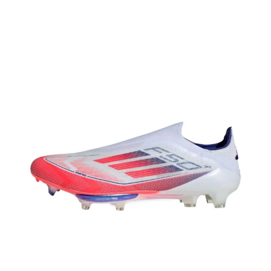 Adidas F50+ Elite Laceless Fg Cloud White Solar Red