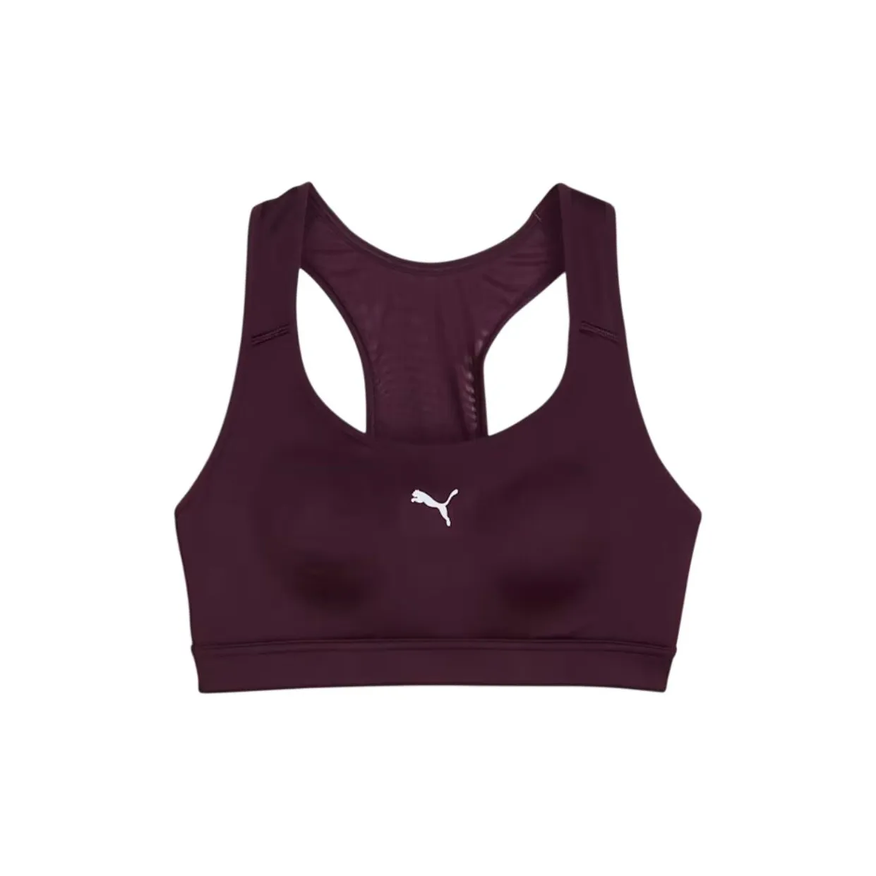 PUMA SS24 Bra Women's Midnight Plum Color