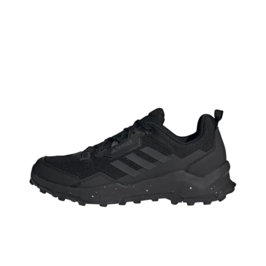 adidas Terrex Ax4 Поход Slip-Resistant Abrasion-Resistant Lightweight Low Top Повседневная обувь Мужская Черная