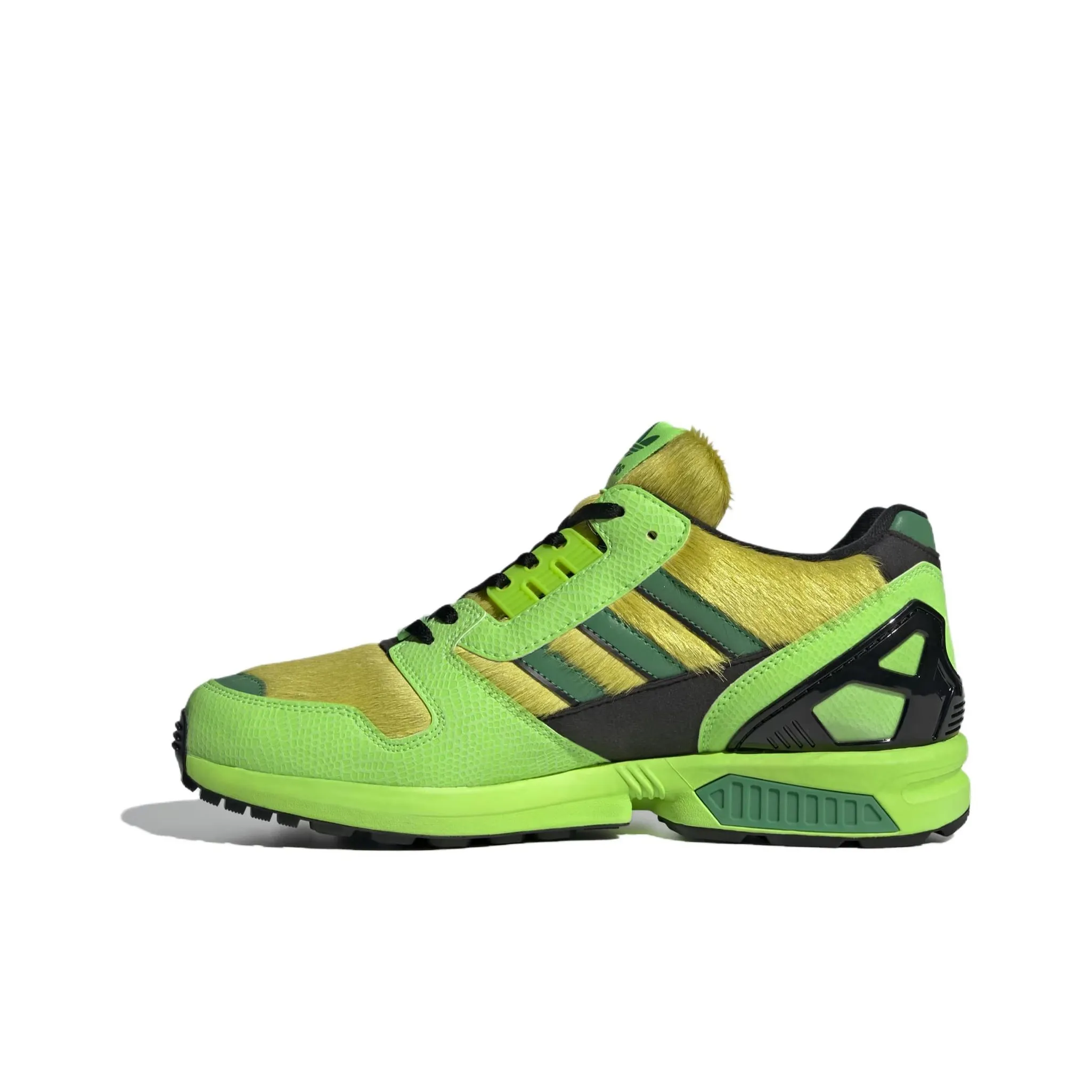 Adidas Originals ZX 8000 Амортизаторы Slip-resistant Низкий Топ Casual Унисекс Зеленый