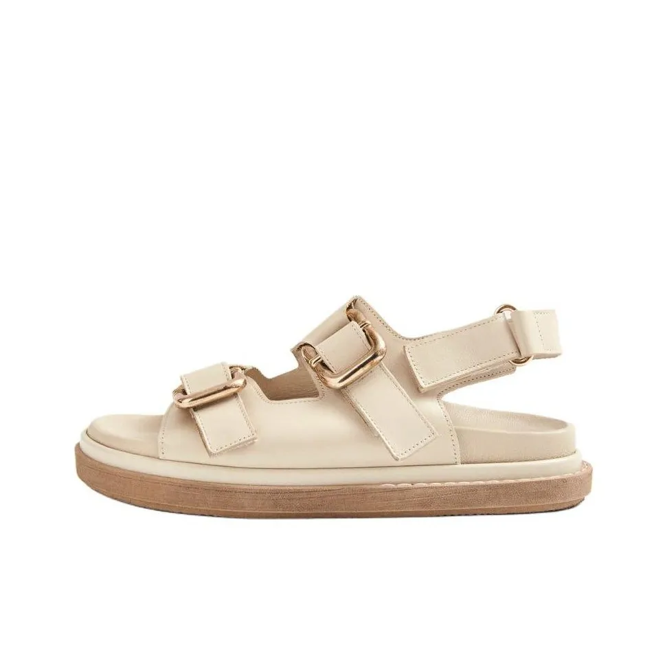 ALOHAS Harper One Strap Sandals 3.5cm Women's Beige