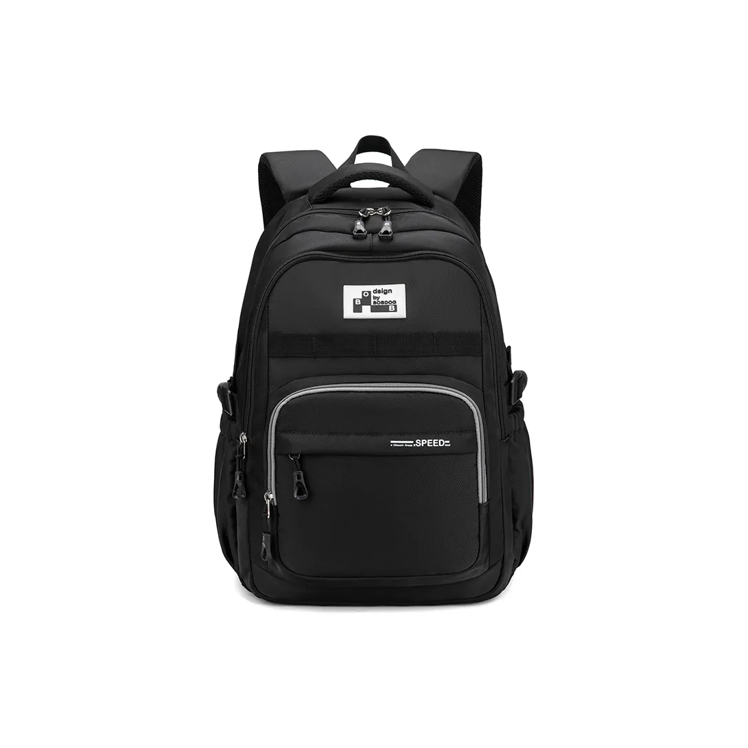 BOBDOG Oxford Commuter Backpack Альпинистский рюкзак Мужской Чисто черный Черно-серый Черно-синий