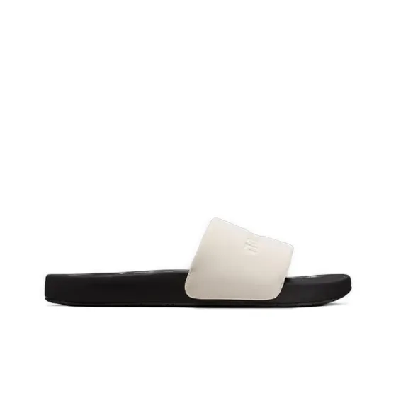 Lululemon Restfeel Slide Slip Resistant Abrasion Resistant Slide Slippers Men's White Black