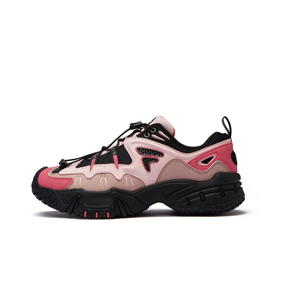 FILA FUSION KRIPTONITE Low Top Chunky Sneakers Women's Black Pink