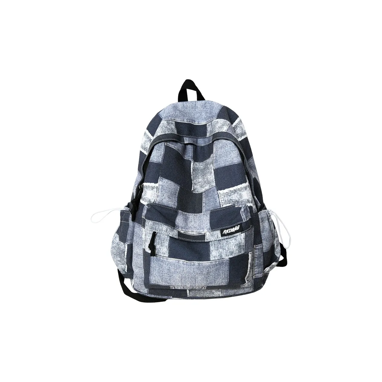 Touch Moon Цвет холста Студенты Рюкзак Дорожная сумка Ноутбук Сумка