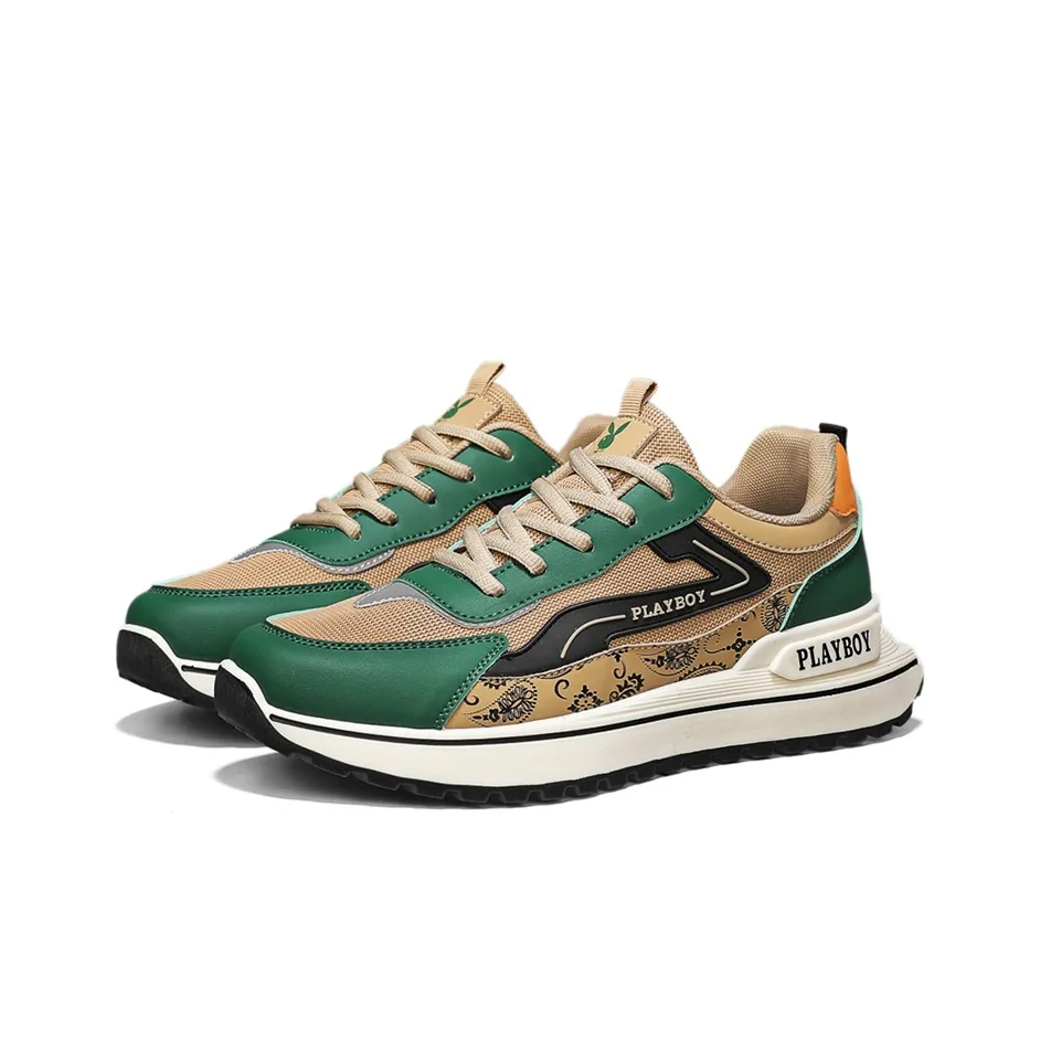 Playboy Low Топ Толстая Подошва Кроссовки Мужские