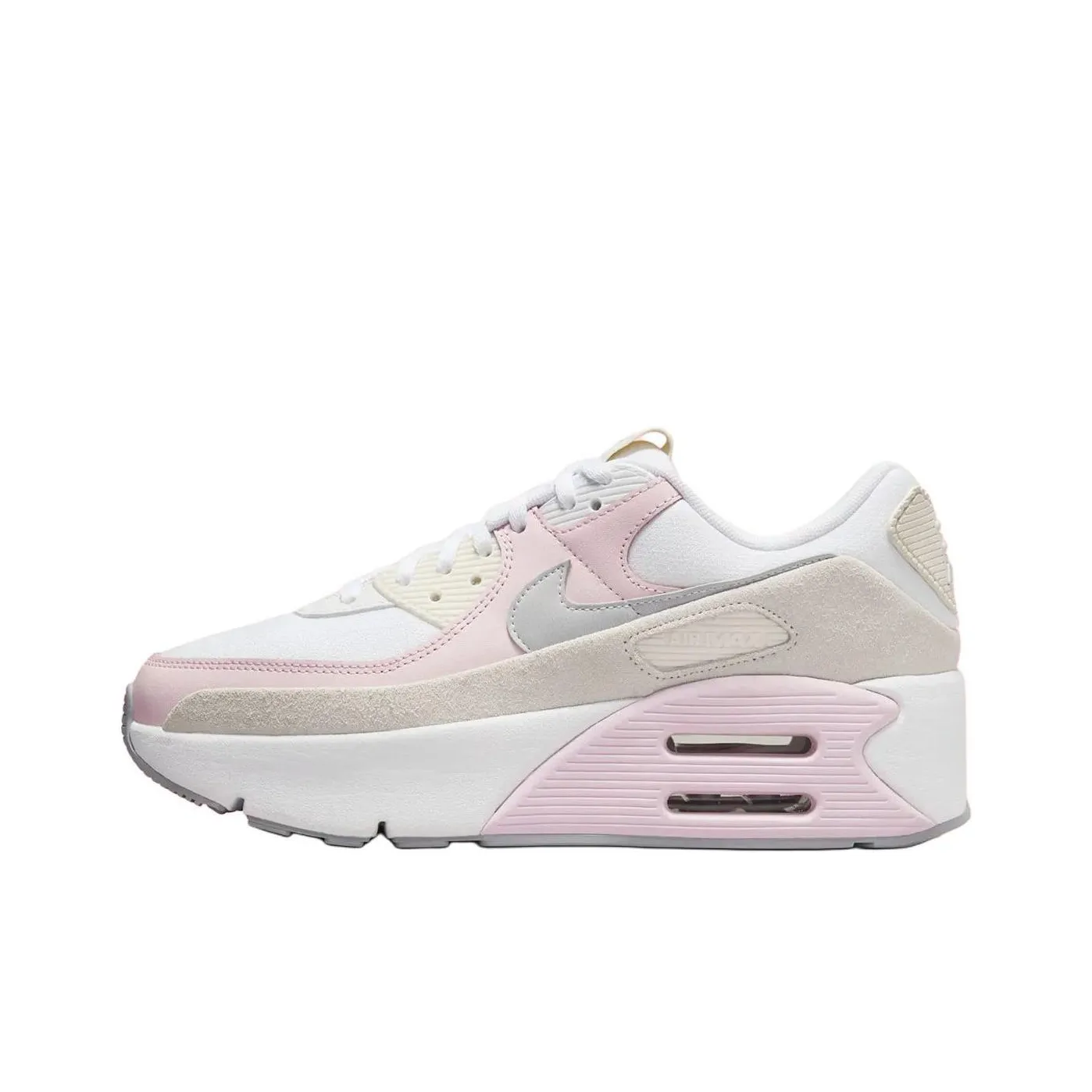 Nike Air Max 90 LV8 White Wolf Grey Summit White Photon Dust Women's