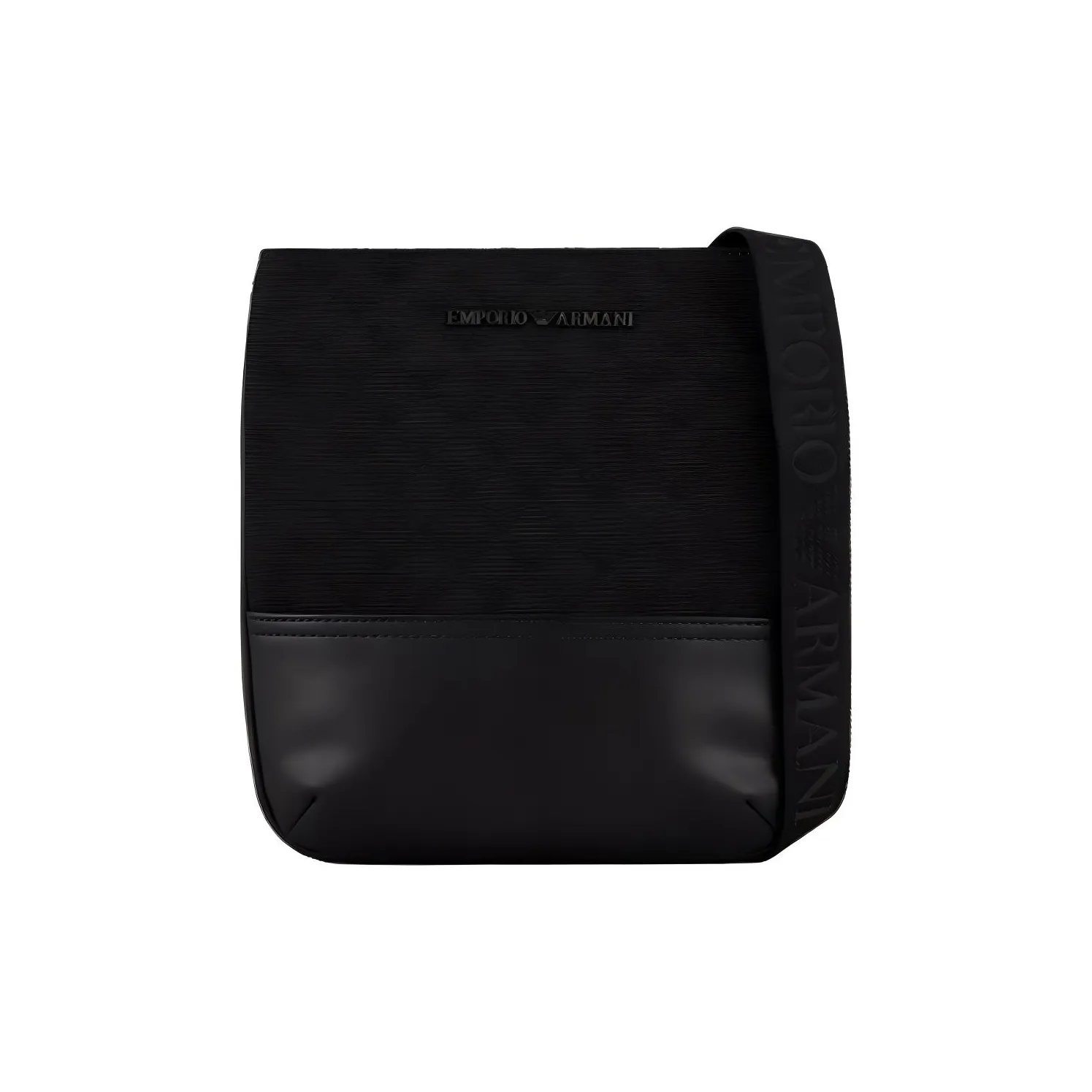 EMPORIO ARMANI Хлопок Сумка через плечо Мужская Черная