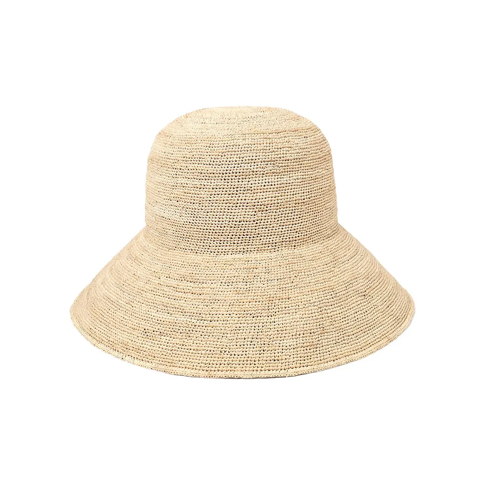 SLEEPYWALK Raffia Sun Protection Hats Women's