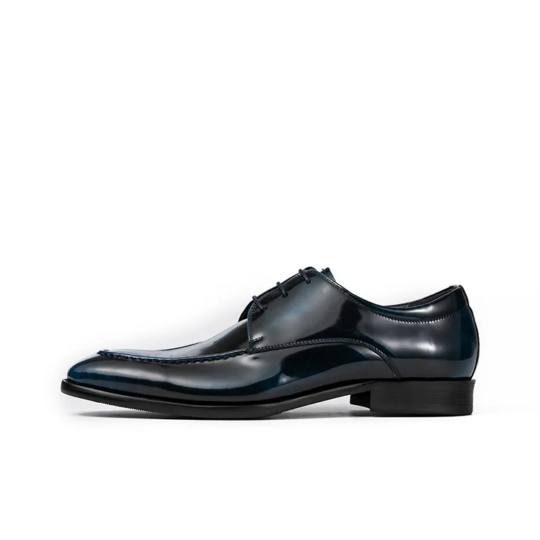 ASTON M.JAZZ Dress Shoes Men's Low Top Black/Blue/Burgundy