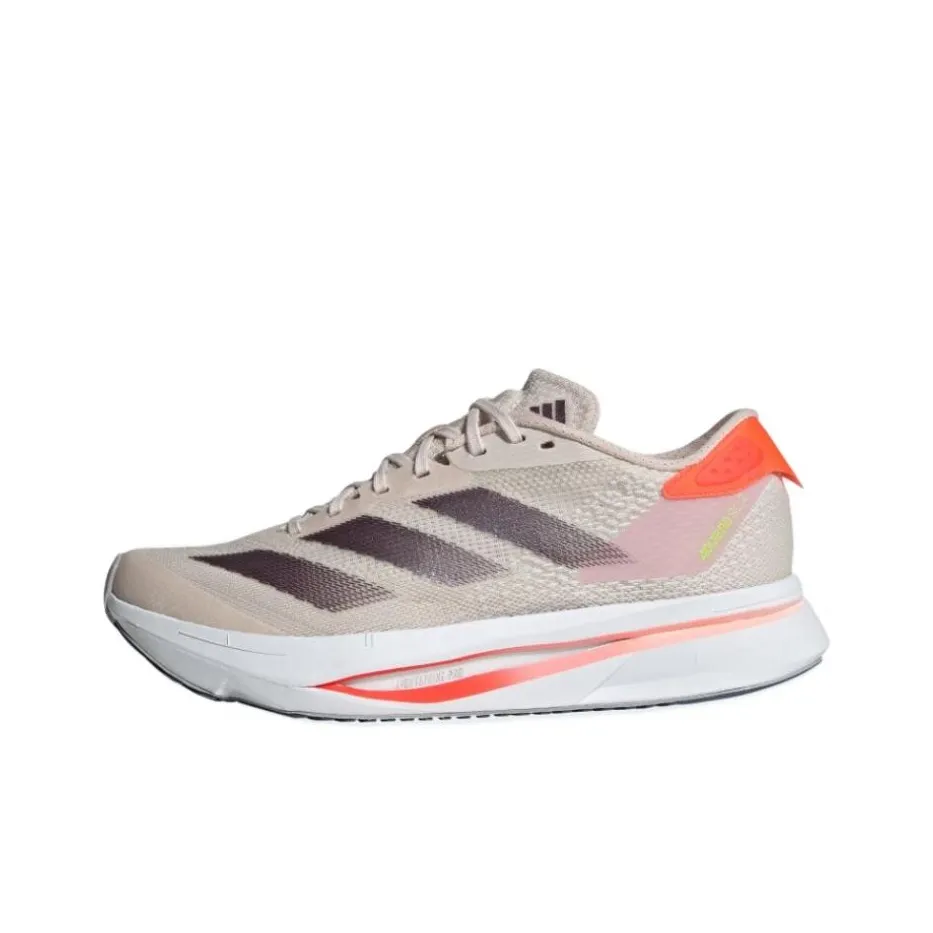 Adidas Adizero SL2 Дышащая Поддержка Низкий Топ Тренировка для Беговых На Длину Обувь Женская Экрю