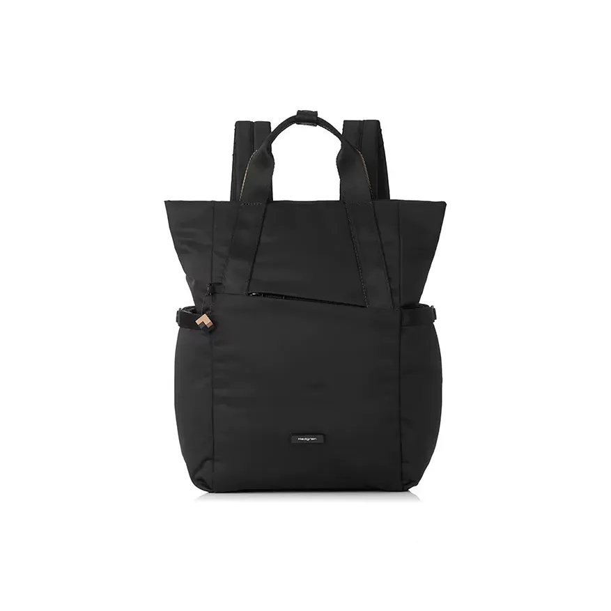 HEDGREN Polyamide Laptop Bag Travel Bag Handbag Tubas Unisex Black/Oilfield Green/Tiger's Eye Yellow
