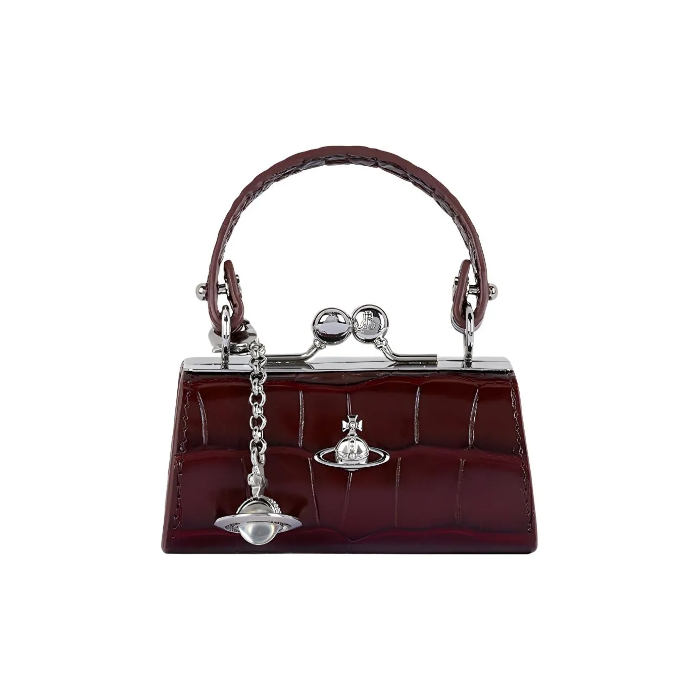 Vivienne Westwood Коровья кожа Сумка Стандартная Женская Бордовый