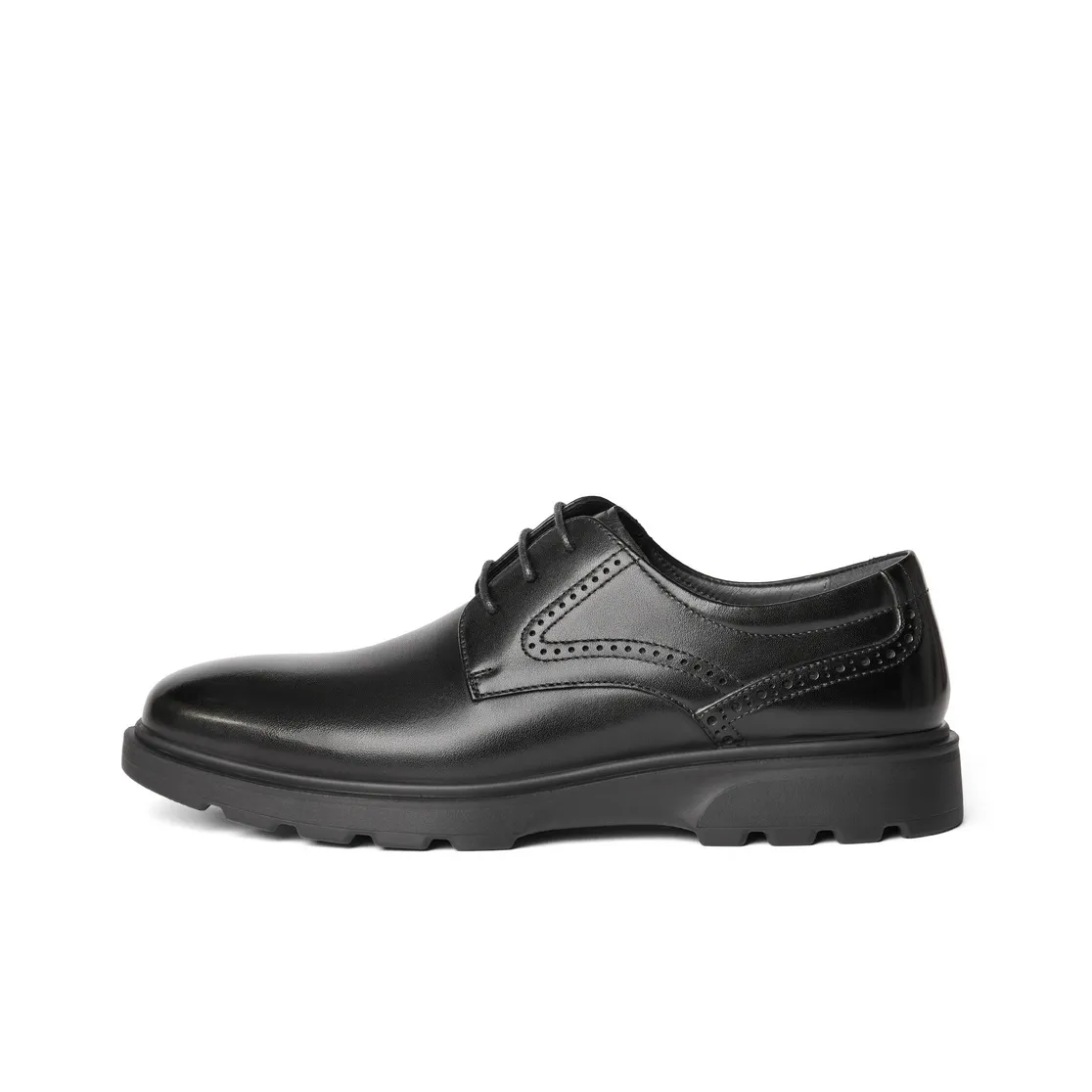 BELLE Dress Shoes Men's Low Top Solid Color