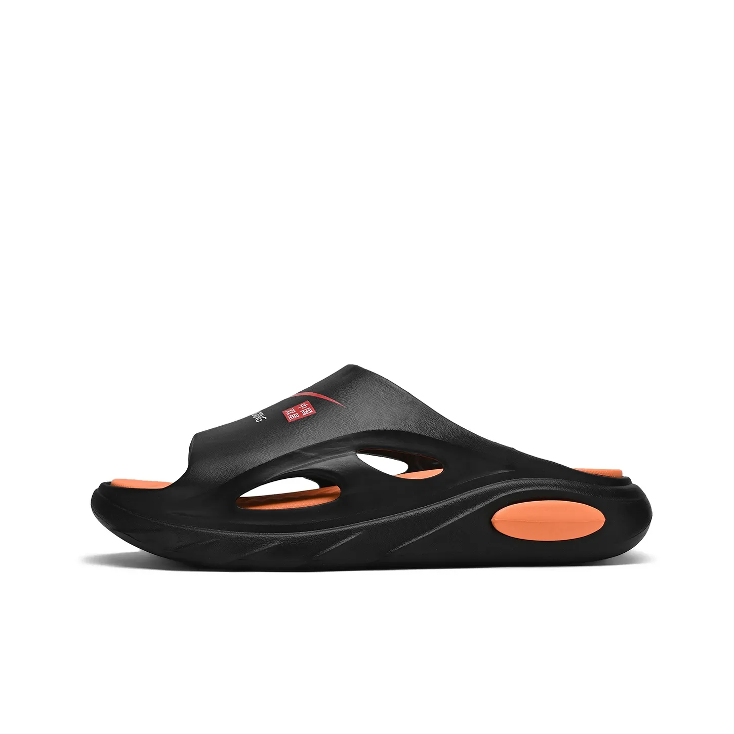 Binary Quiet Slip Resistant Odor Resistant Abrasion Resistant Quick Dry Antibacterial Massage Slide Slippers Men's