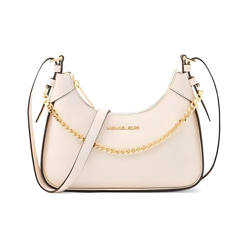 MICHAEL KORS Wilma Leather Shoulder Bag Crossbody Bag Small Size Women's Milk White