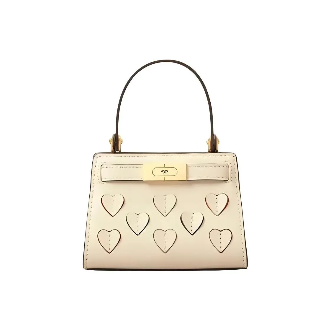 Tory Burch Lee Radziwill Кожа Сумка Женская Кремовая