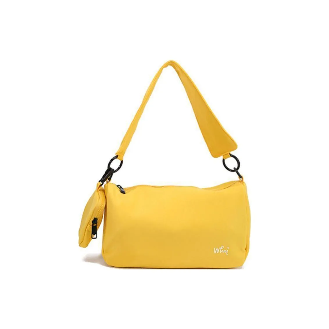 Why Ткань Сумка через плечо Сумка на плечо Женская Желтая Черная